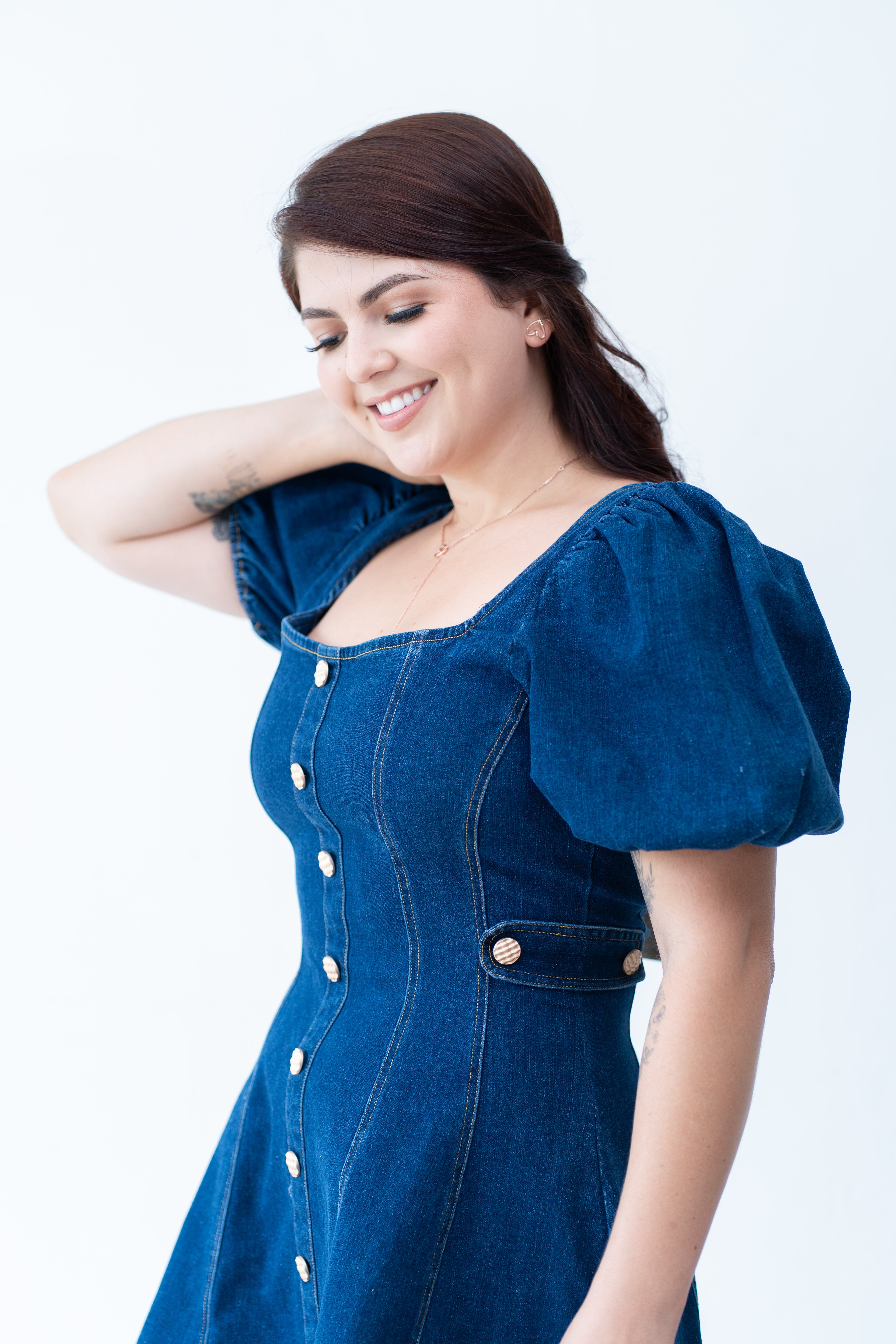 Minivestido de Mezclilla corto